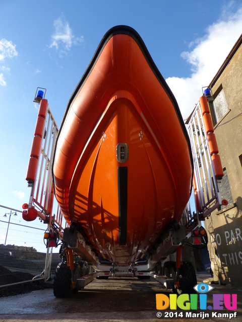 FZ009860 RLNI Lifeboat at Porthcawl harbour